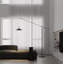  Lampe sur pied à DEL Tranquility | Lampe sur pied moderne pour le salon, la chambre à coucher | Ampoule incluse