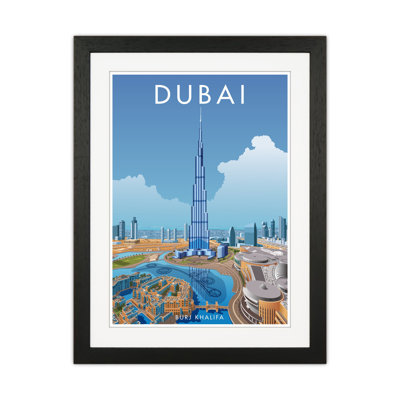 Dubai by Stephen Millership - Print on Canvas
