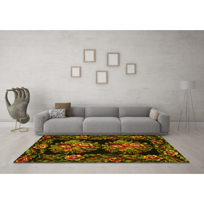 Mechele Washable Oriental Indoor Rug