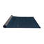 Tapis décoratif abstrait bleu de Moura-1702001505