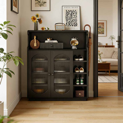 French-style shoe storage cabinet