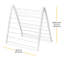 Metal Foldable Tripod Drying Rack-1562317039