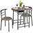 Asaun 3 - Piece Couple Dining Set, Modern Kitchen Table and Chairs, Dining Room Set-244173294-193535317