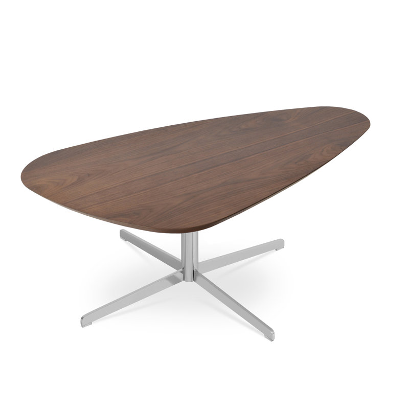 Island 4 Star Coffee Table, Walnut