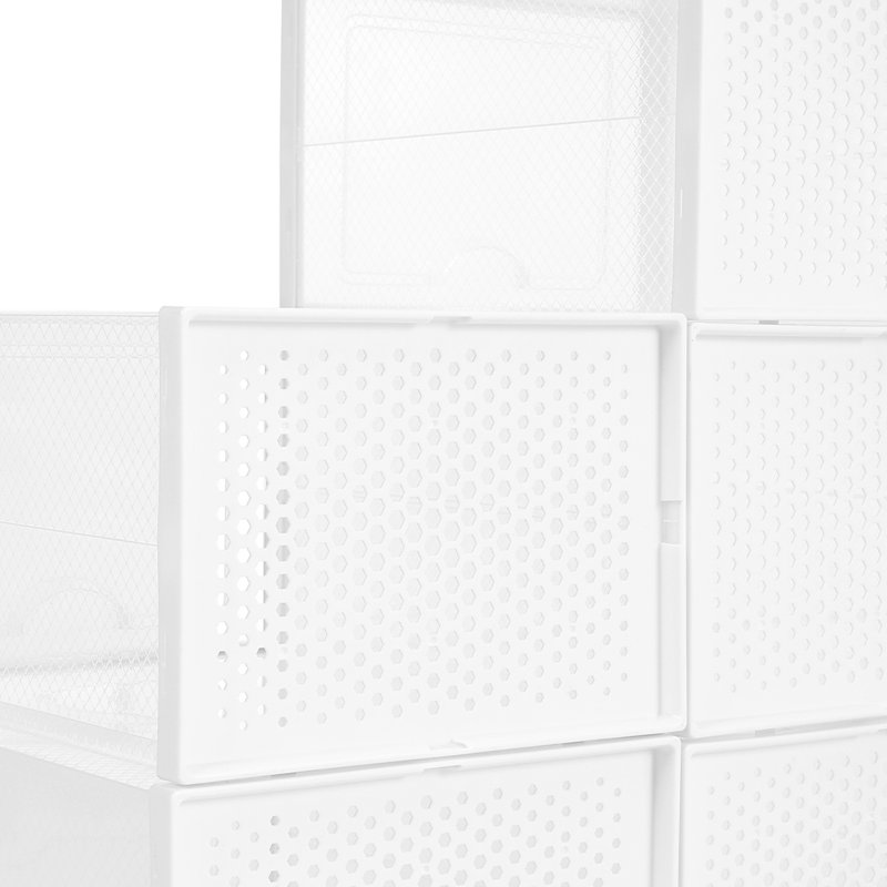 12 Pair Stackable Shoe Storage Box