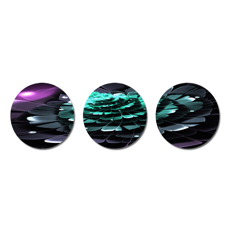 Abstract Wall Decor on Metal