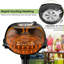 Topbuy 20.5'' W x 17.5'' D Portable Indoor/Outdoor Use Single Burner Electric Grill-91349617