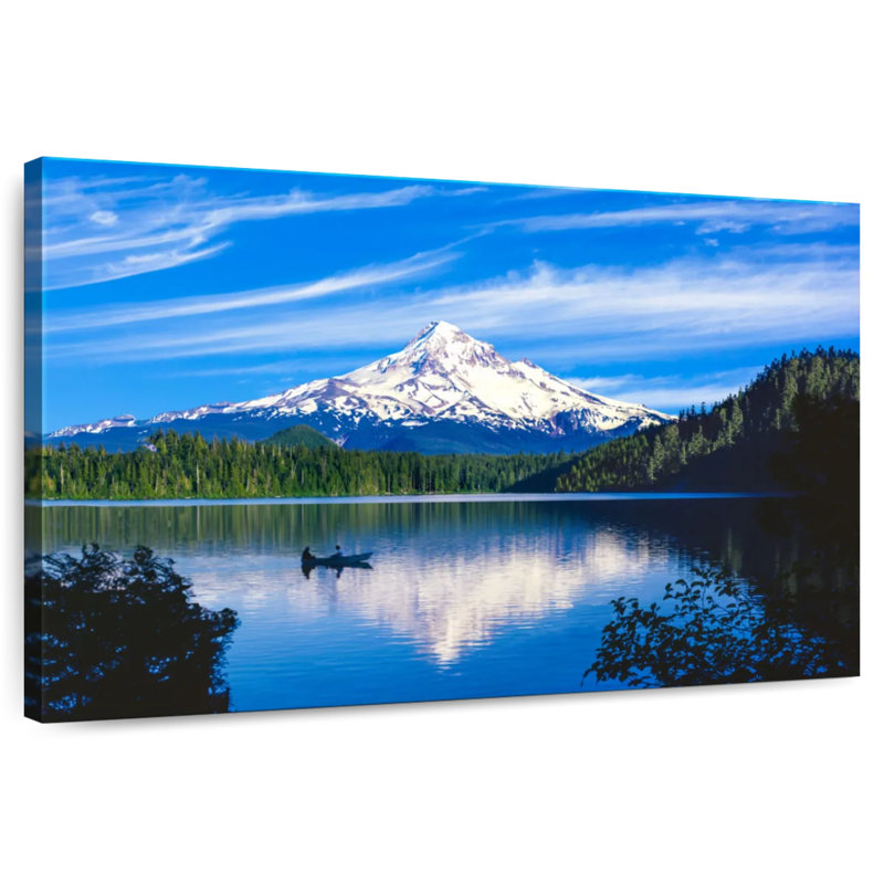Alvord faisant du kayak à Mount Hood, H 34 po x l 51 po