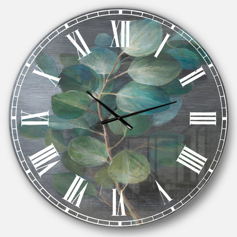 Swigart Fresh Leaves I - Horloge murale, Moyenne