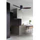 Hardy 3 - Blade Flush Mount Ceiling Fan with Remote Control