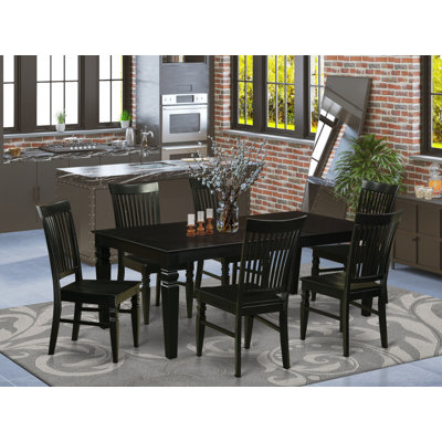 Beesley 4 - Person Solid Wood Top Four Leg Dining Set