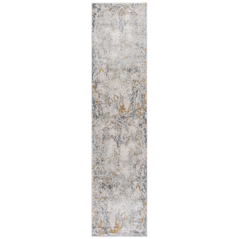 Palma 366 Performance Abstract Rug, 2'-2" X 9'-0" Runner