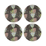 Monkey Small Jungle Pebble 16" Vinyl Placemat