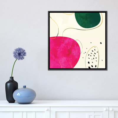 Minimal Pink Shape par Ana Rut Bré - impression d'art graphique