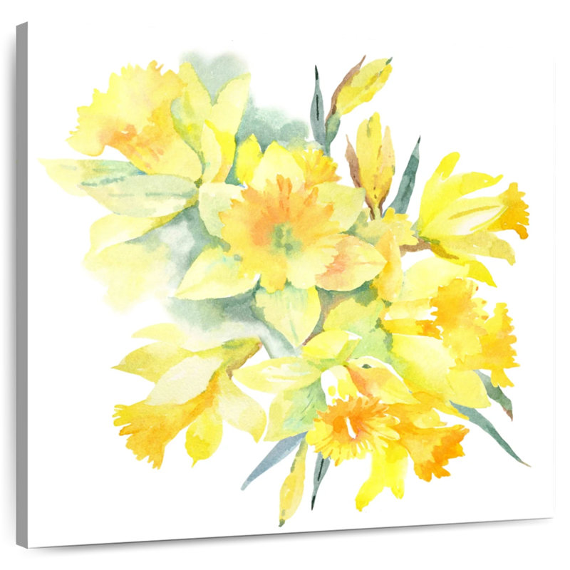 Bouquet de jonquilles jaunes Harnek, H 16 po x l 16 po