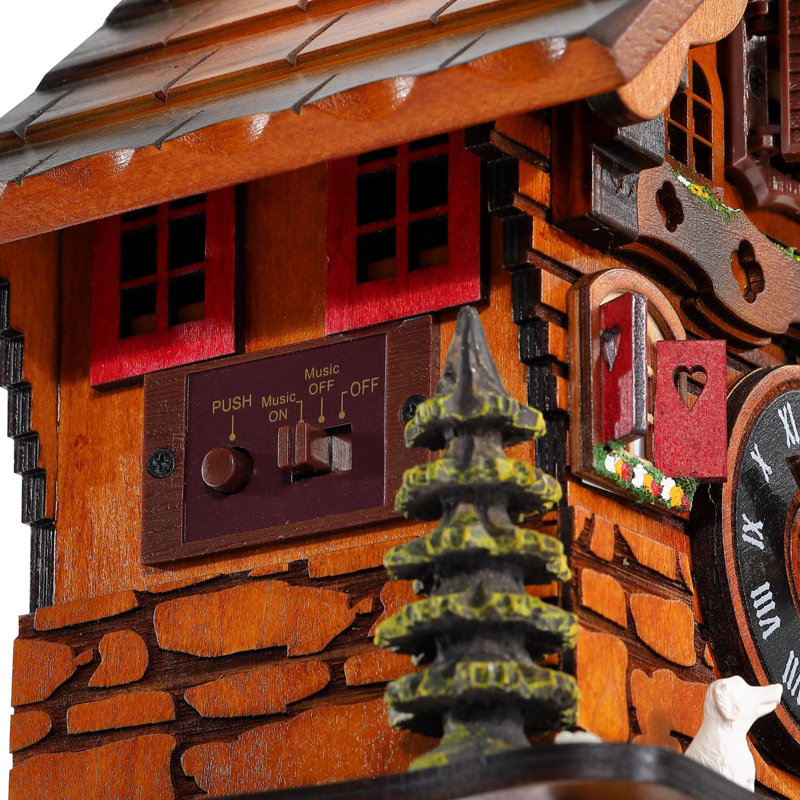 Cuckoo Clock, Traditional Black Forest Clock