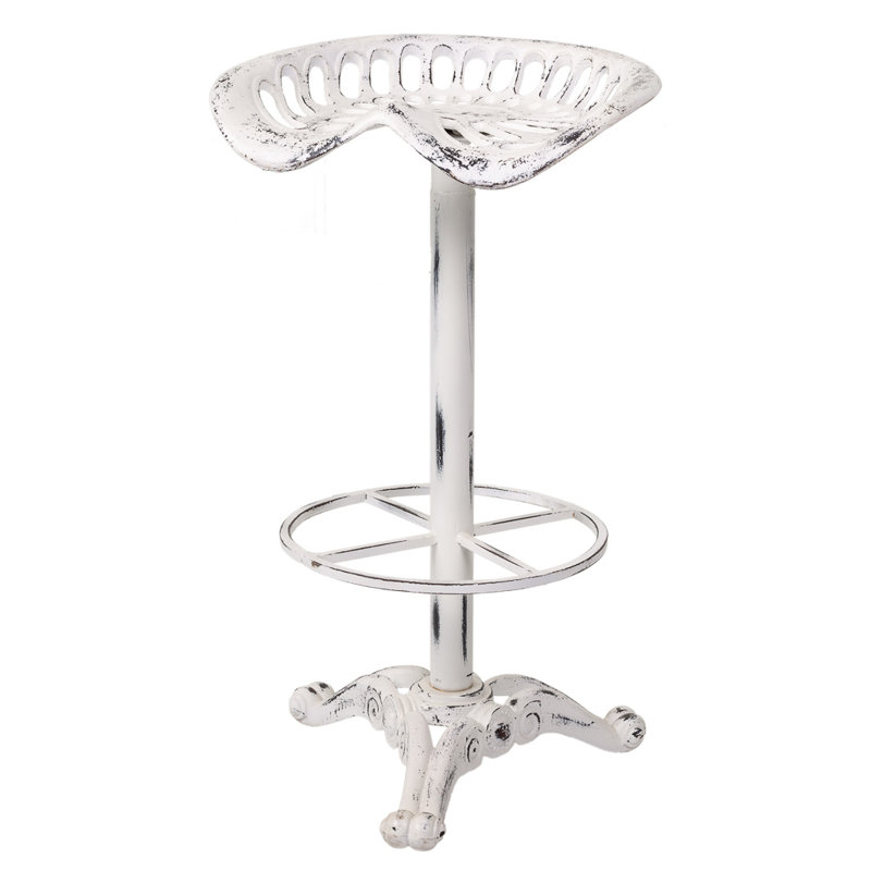 Marysville Swivel Counter Stool with Metal Frame