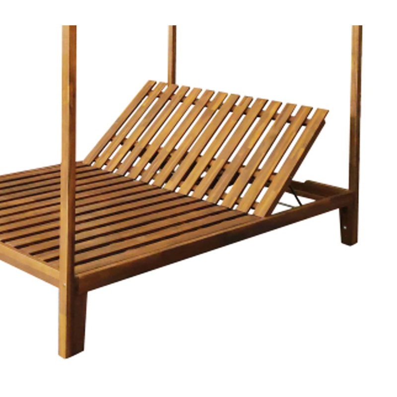 Lit de jour avec attrait extérieur, caractéristiques imperméables, salon, meubles structurés, accessoires, salons confortables, fabrication en bois massif