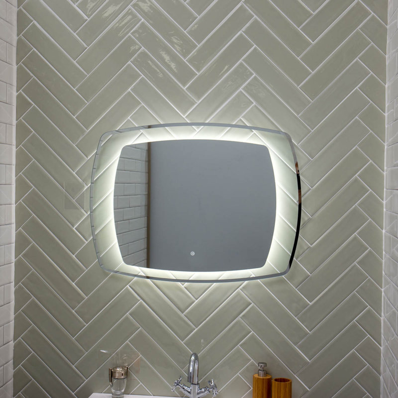 Flat Mirror, 75cm H x 100cm W