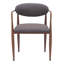 Chaise de salle à manger à dossier bas en polyester Zens-1938039-1938038