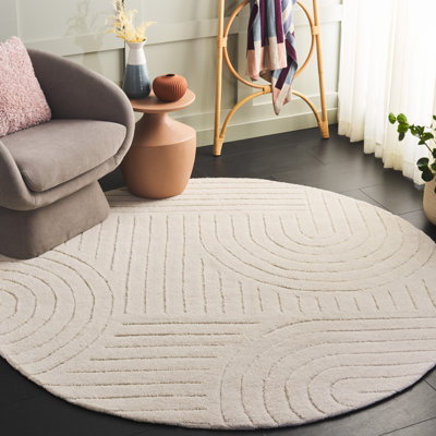 Tapis ivoire Mykonos 404