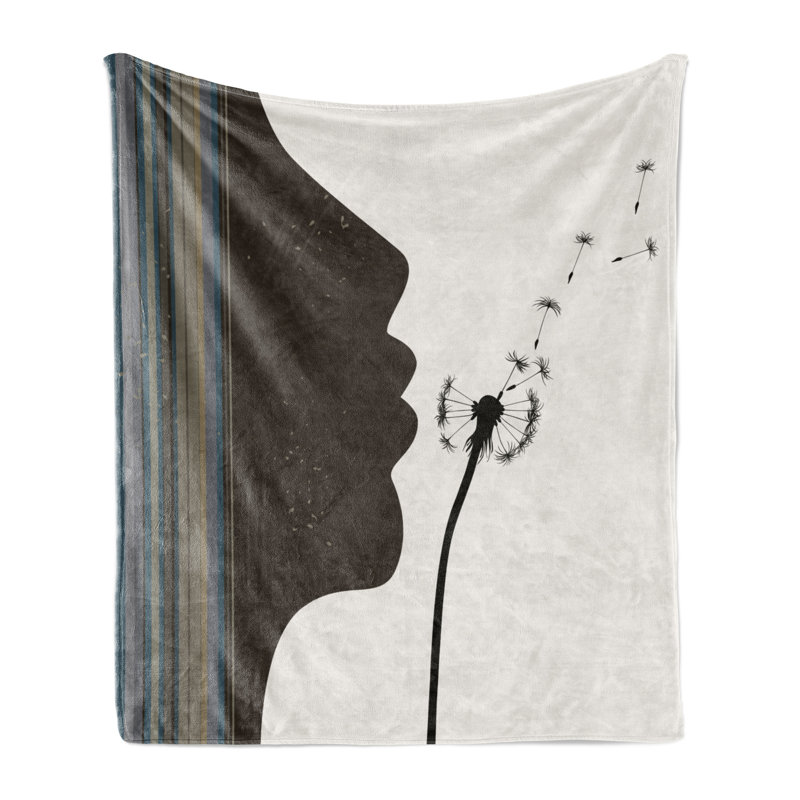 Hand Woven Throw Blanket, 50" x 70"