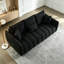 Canapé 3 places 79,5 po en tissu Teddy Premium avec 3 coussins de dossier et 3 coussins de dossier-850503070