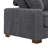 Plather Camel Upholstered Sectional Chaise Sofa
