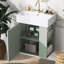 Encinitas 21.6'' Single Bathroom Vanity with Ceramic Top-1548449629