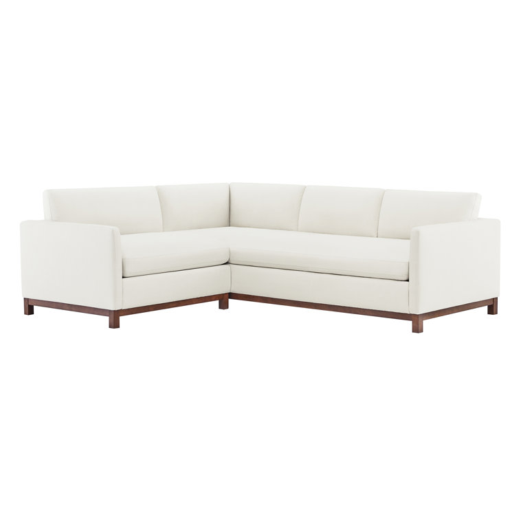 Liz 2 - Piece Upholstered L-Sectional | Joss & Main