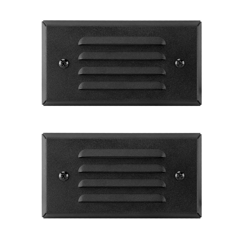 Ensemble de 2 petites lumières à persiennes à basse tension