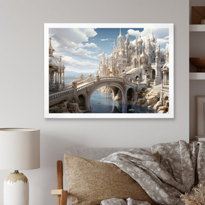 " Beige Bridge Ethereal Passage I "