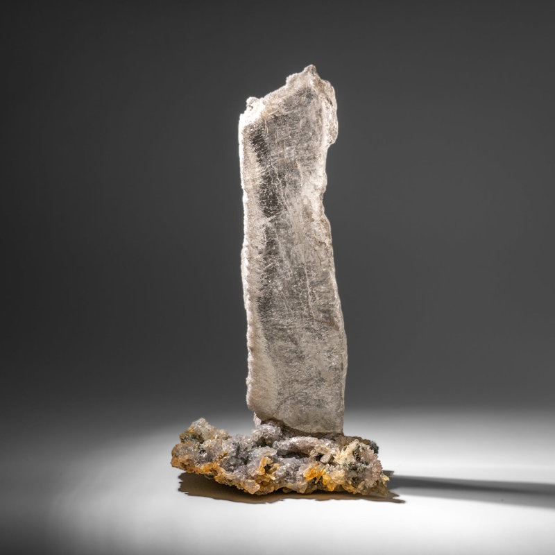 Gypsum Var. Selenite on Matrix from Rio Grande do Sul, Brazil (19 lbs)