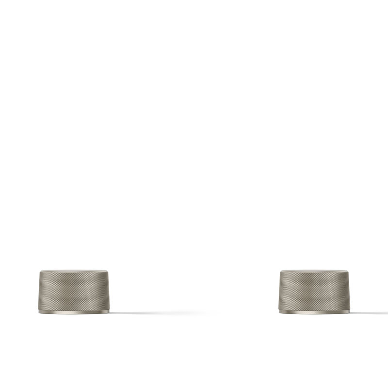 Components™ Bathroom Sink Handles with Oyl Design, Vibrant Brushed Nickel