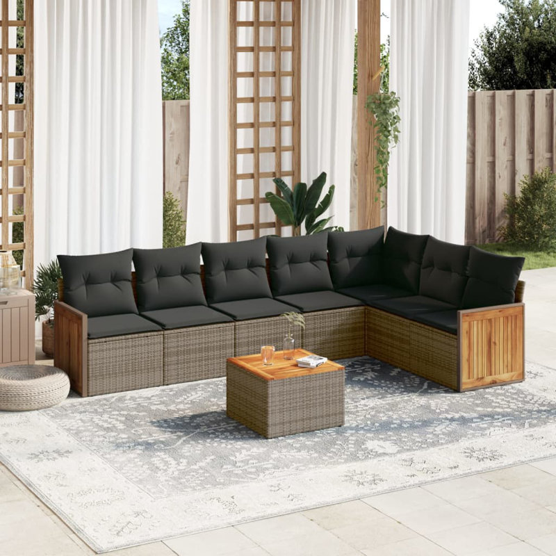 Ensemble de canapé de jardin Vidaxl