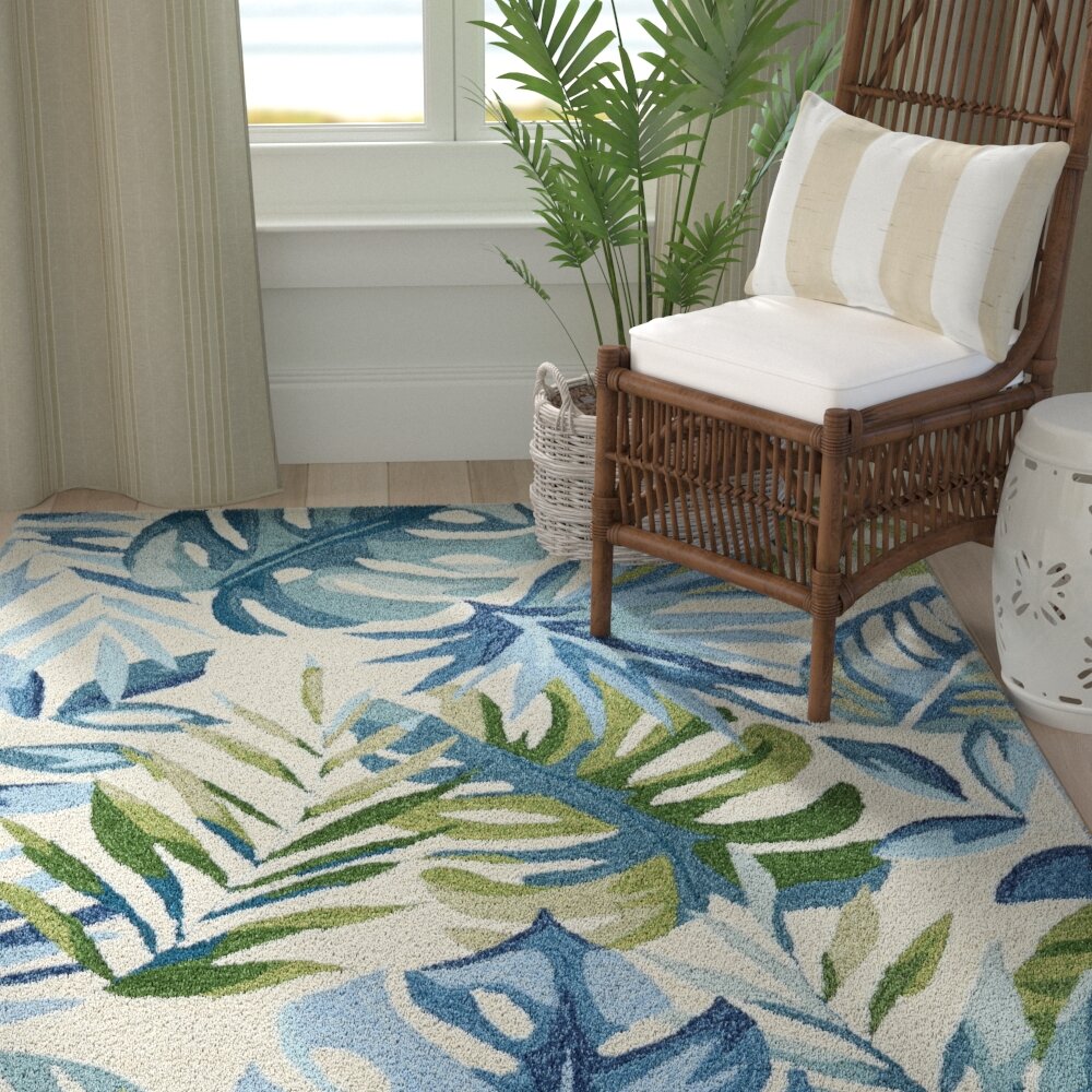 Sunbrella Triangle Rug - Bluebell