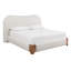 Knowles Upholstered Scalloped Bed