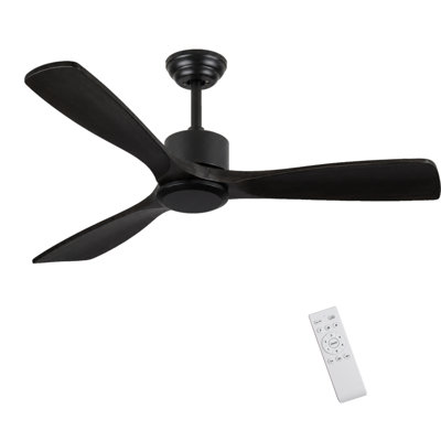52-Inch Wood Ceiling Fan Without light
