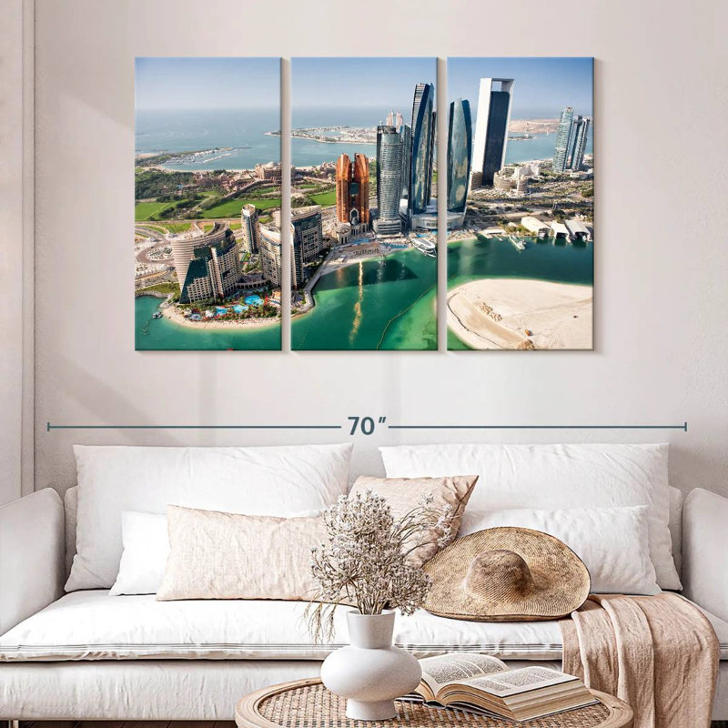 Abu Dhabi Structures, 32" H x 50" W