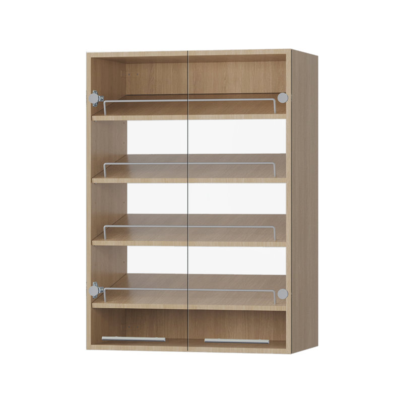Armoire-penderie avec porte-chaussures 25,5 po Honywell, P 14 po x l 25,5 po x H 36 po, D, Bois
