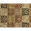 Tapis beige noué à la main de haute qualité