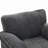 33" Swivel Barrel Chair, Upholstered Armchair With Side Pockets-1236633042