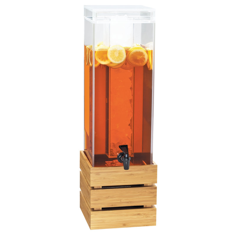 Distributeur de boissons 3 gallons, Bambou