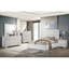 Lit plateforme double tapissier blanc Dulcey-182855182
