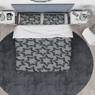 Ensemble de housse de couette designart starshaped technology