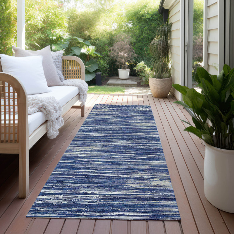 Tapis intérieur / extérieur mâle avec envers antidérapant, Tapis de couloir 2 pi 3 po x 7 pi 6 po