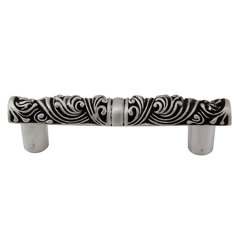 Liscio Bar / Handle Pull, Antique Nickel, 5.88" L x 0.63" W x 1" D