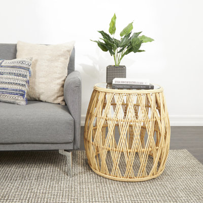 Table d'appoint Annesophie Rattan