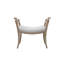 Mila Linen Vanity Stool