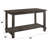 Grey Counter Height Table with Bottom Shelf